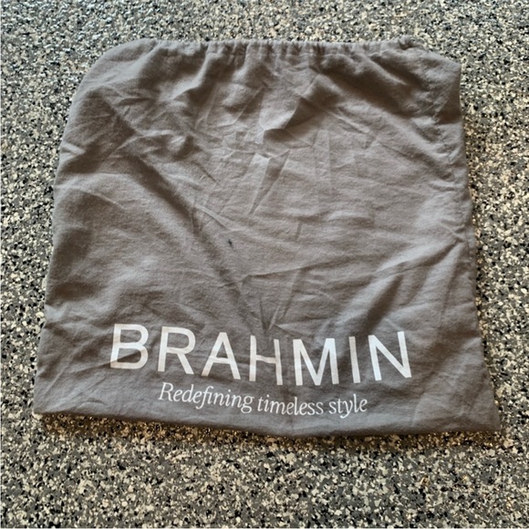 Brahmin Annabelle Rare Tri-texture Anaconda Satchel - Picture 3 of 11